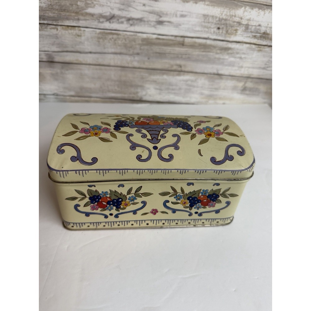 Keller-Charles of Philadelphia Collector's Tin / Vintage Metal Storage Box